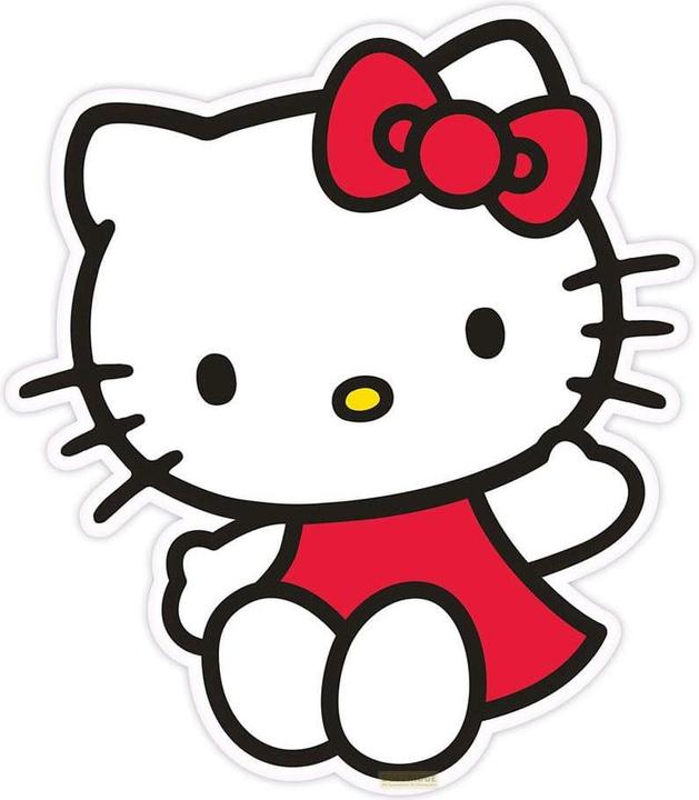 Herding Sanrio Coussin décoratif Hello Kitty Red Dress 36 cm (36 cm)