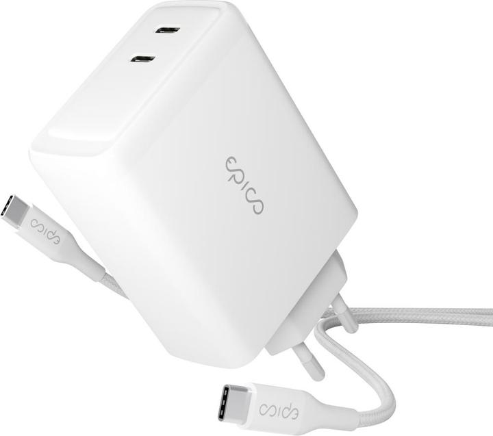 Actual product image Epico GaN Charger Bundle (100 W, 2 ports)