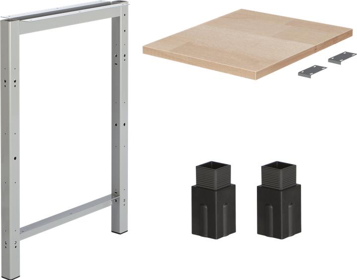 Actual product image wolfcraft 1 extension set 4 pcs. (Metal, Plastic, Wood)