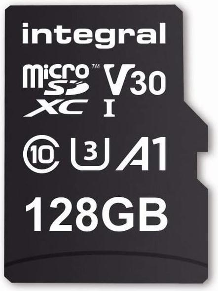 Actual product image INMSDX128G-100V30 (128 GB, microSDXC, U3, UHS-I)