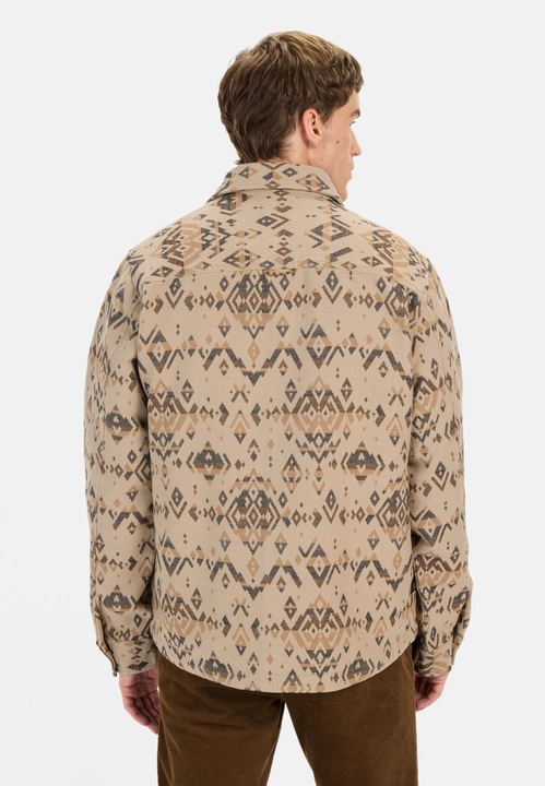 Actual product image Camel Active Overshirt with jacquard pattern (XL)