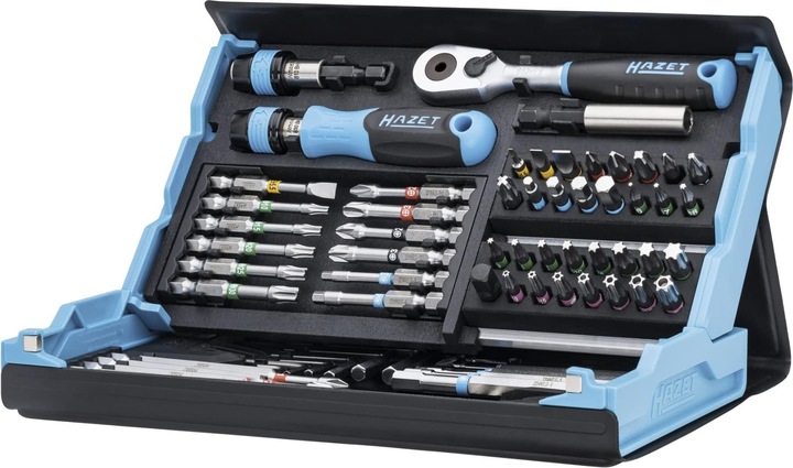 Image du produit HAZET SmartCase 2200SC-31 (Six pans creux TX M10, Six pans creux TX M15, Six pans creux TX M20, Six pans creux TX M25, Six pans creux TX M30, Six pans creux TX M40, Croix Phillips PH M1, Croix Phillips PH M2, Croix Phillips PH M3, Rond à six pans creux TX M6, Six pans creux TX M7, Rond à six pans creux TX M8)