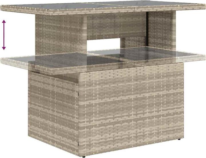 Actual product image VidaXL 10-piece garden lounge set with cushions