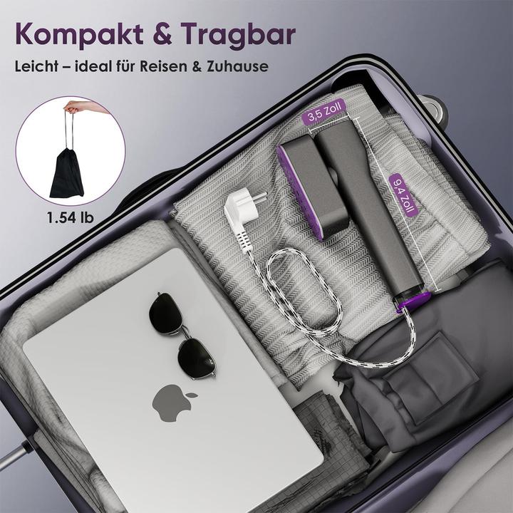 Produktbild Viwave 2-in-1 Steamer mit Trocken- & Dampfmodus (1200 W, 22 g/min)