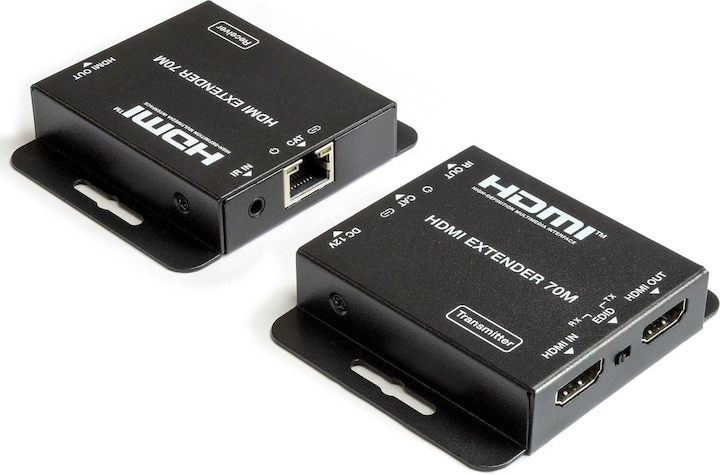 Productafbeelding FeinTech VME00110 HDMI over LAN Extender | 4K 30Hz | 70 m (Extender, CAT verlenger)