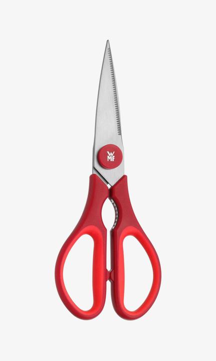 Produktbild WMF Küchenschere Haushaltsschere Allzweckschere 21cm Touch Sägeschliff rot (2100 cm)
