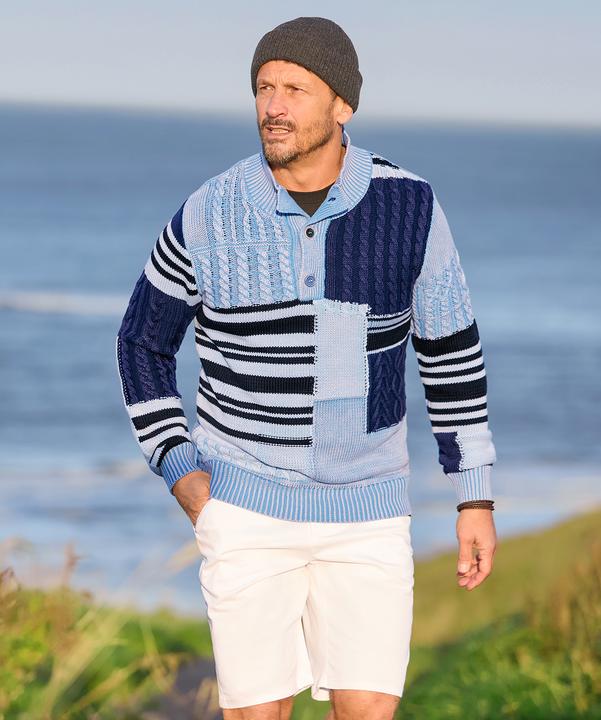 Image du produit Joe Browns Patchwork Cable Funnel Knit (3XL)