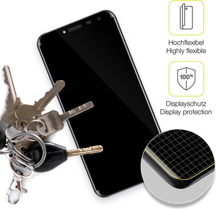 Produktbild Dipos Displayschutzfolie Full-Cover 3D (2 Stück, Oukitel C8)