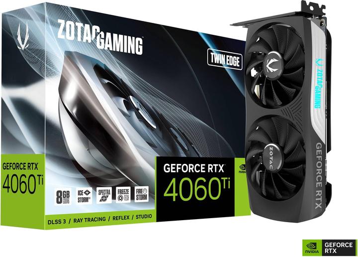 Produktbild Zotac GeForce RTX 4060Ti TwinEdge (8 GB)