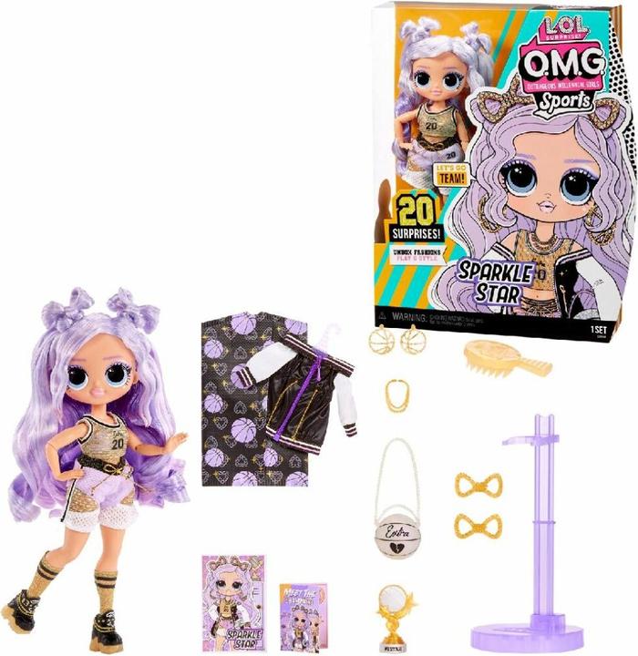Produktbild MGA L.O.L. Surprise! OMG Sports Doll S3- Sparkle Star