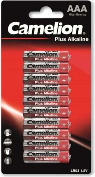 Camelion Plus Alkaline LR6 AA 10 pieces (10 pcs., AA, 2700 mAh)
