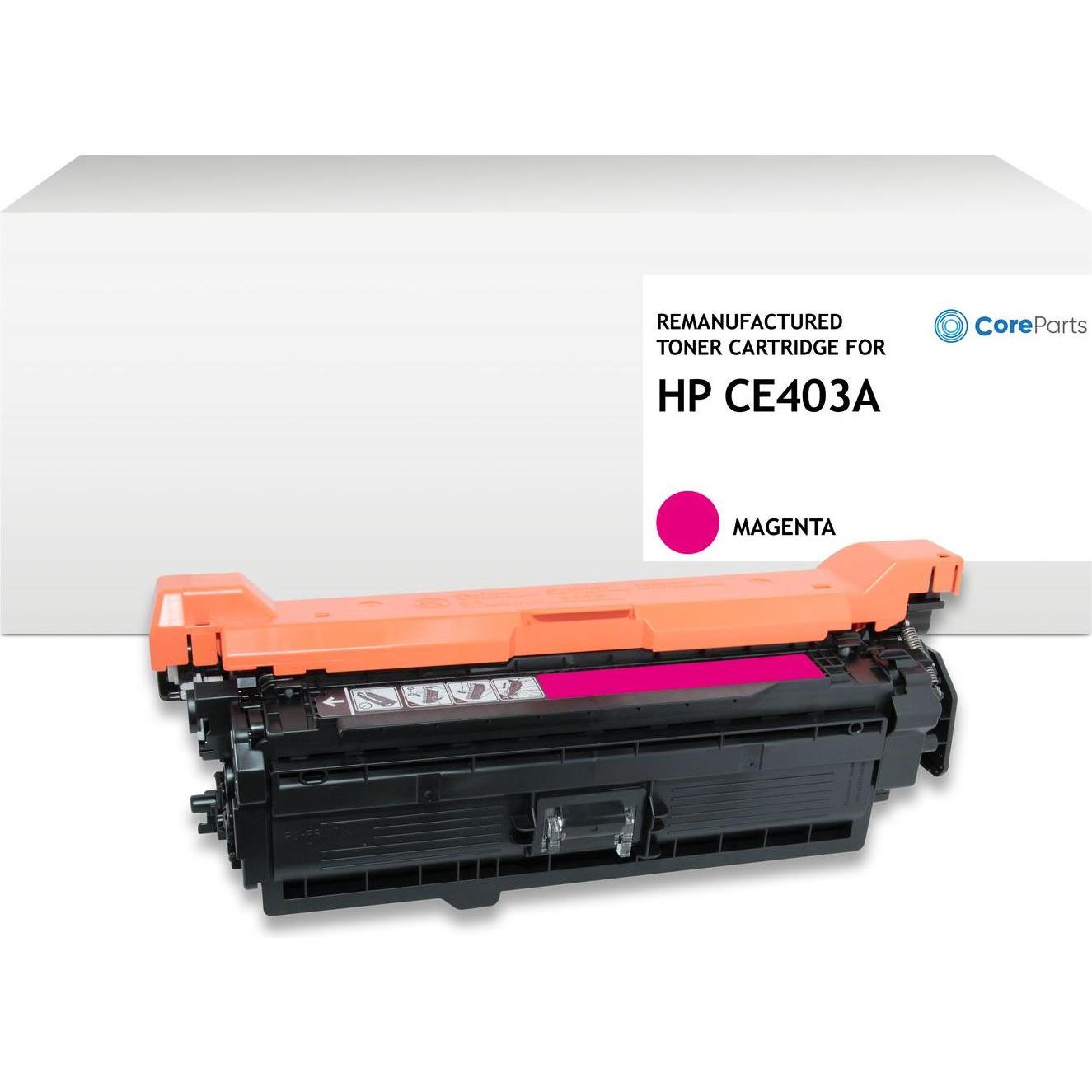 CoreParts, Toner, Toner Magenta for HP, Pages: