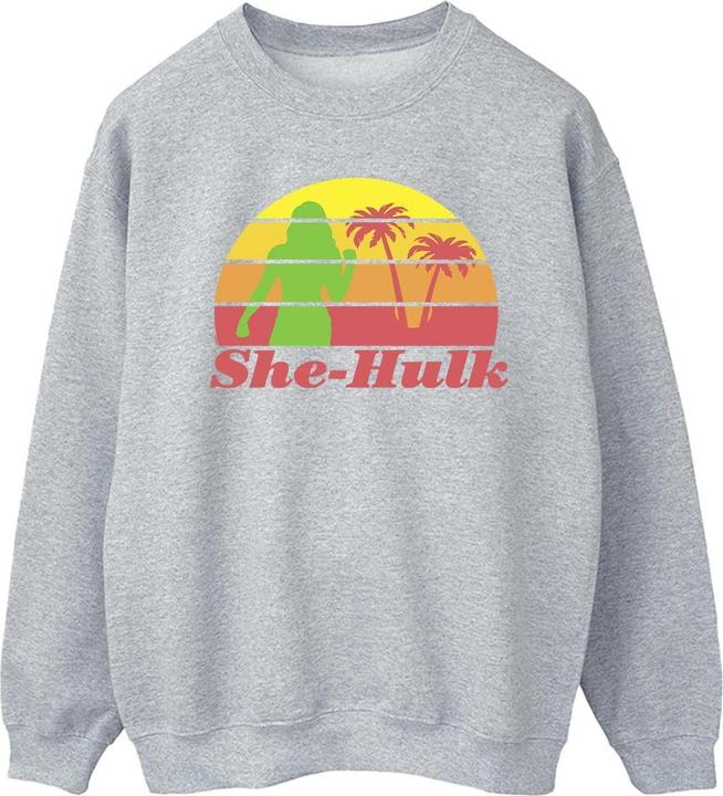 Actual product image Mens She-Hulk: Attorney At Law Sunset Flex Sweatshirt (3XL)