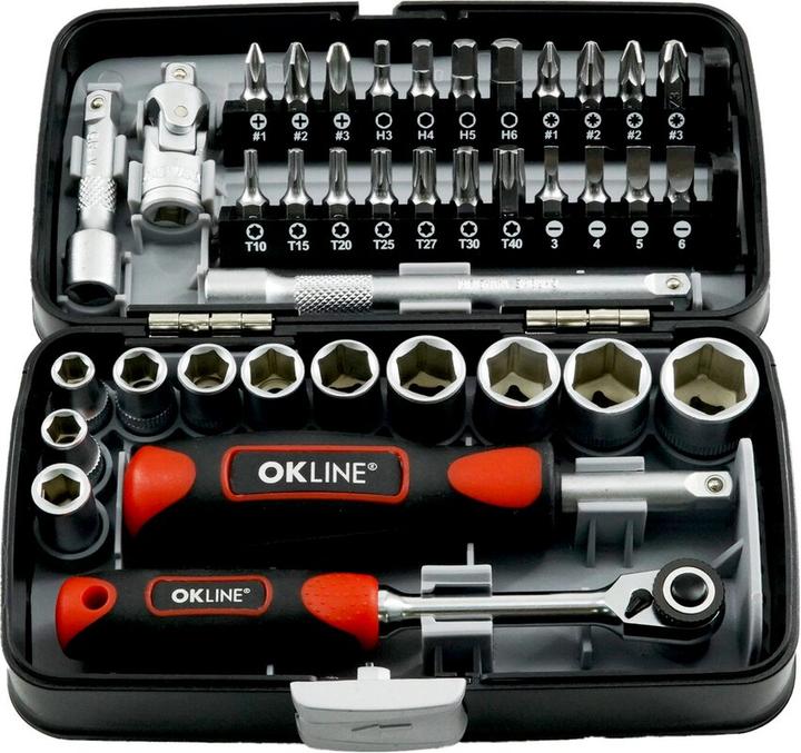 Produktbild OK-Line Steckschl+AMMAvA-ssel-Satz SLIM (14 mm)