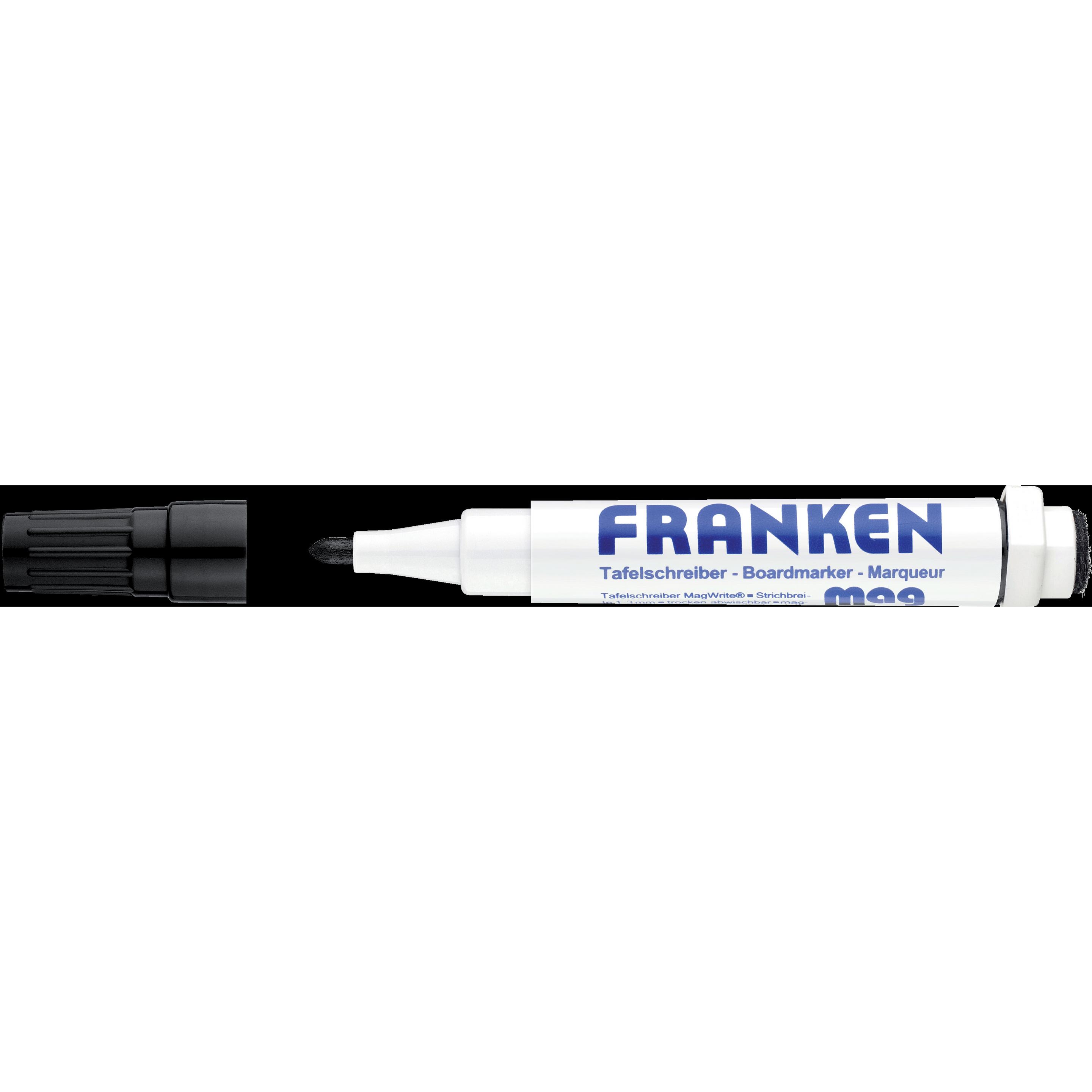 Thumbnail - Franken, Marker, KombiMarker MagWrite (Schwarz, 3 mm, 1 x)