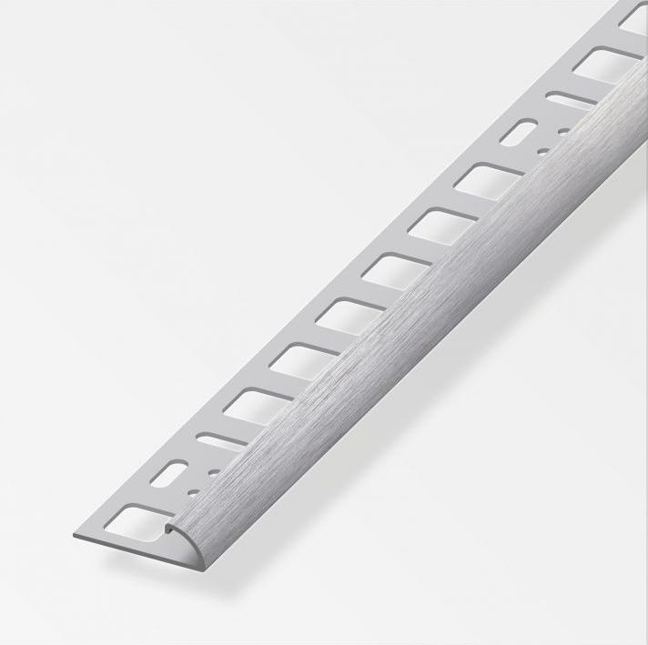 Image du produit Alfer Profilé quart de cercle Inox 2.5 m