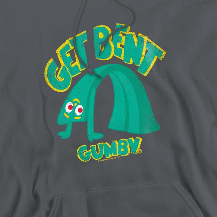Produktbild Gumby Get Bent Kapuzenpullover meliert (L)