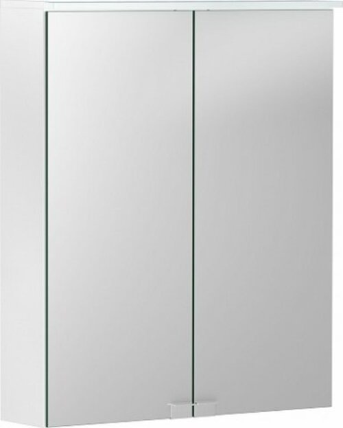 Geberit Option Basic mirror cabinet with lighting, two doors, width 55cm, 500258001
