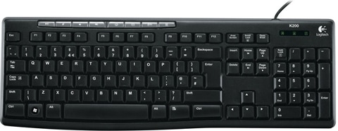 Image du produit Logitech Clavier professionnel K200 (CH, Filaire)