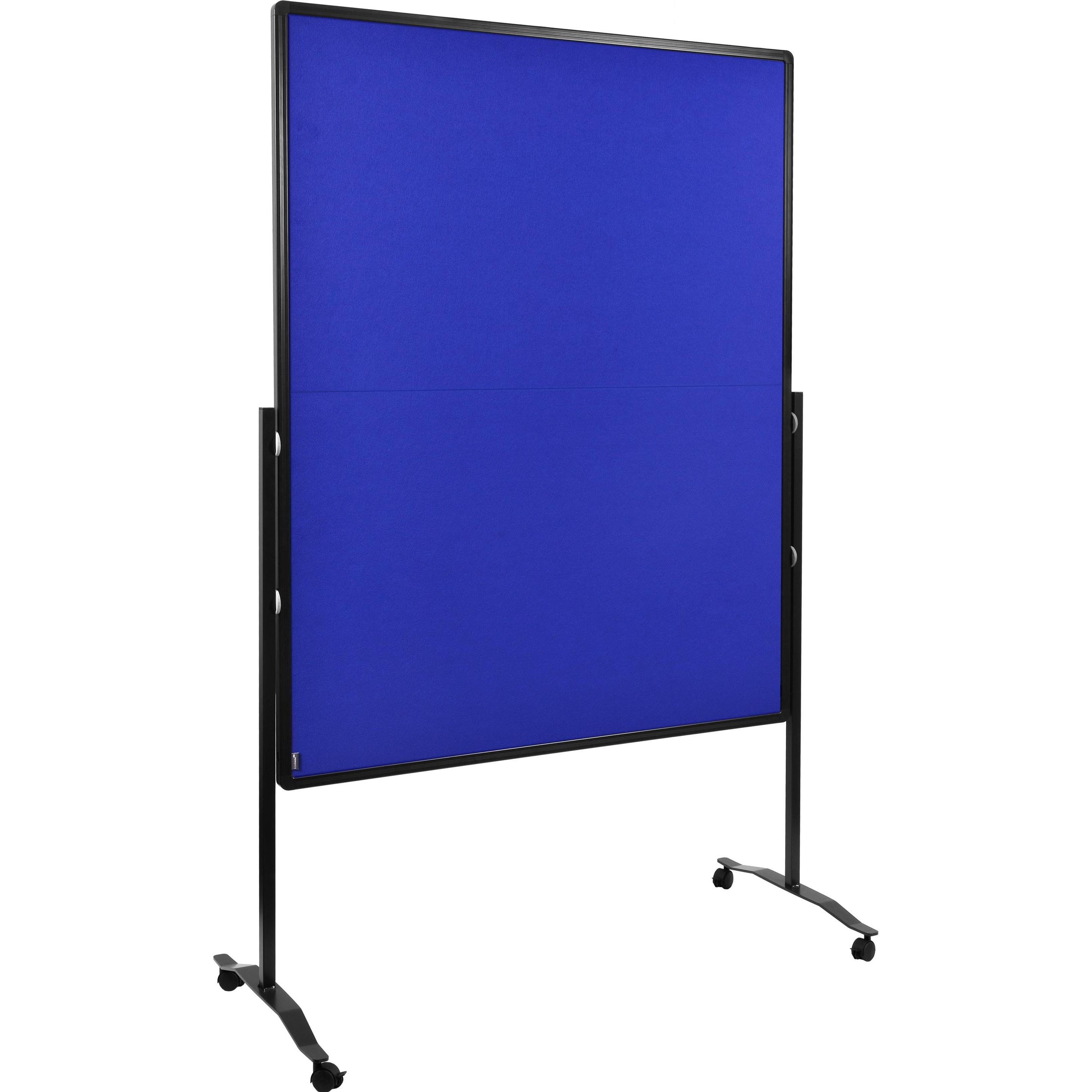 Legamaster, Präsentationstafel, PREMIUM PLUS Moderationswand klappbar marineblau (120 x 150 cm)