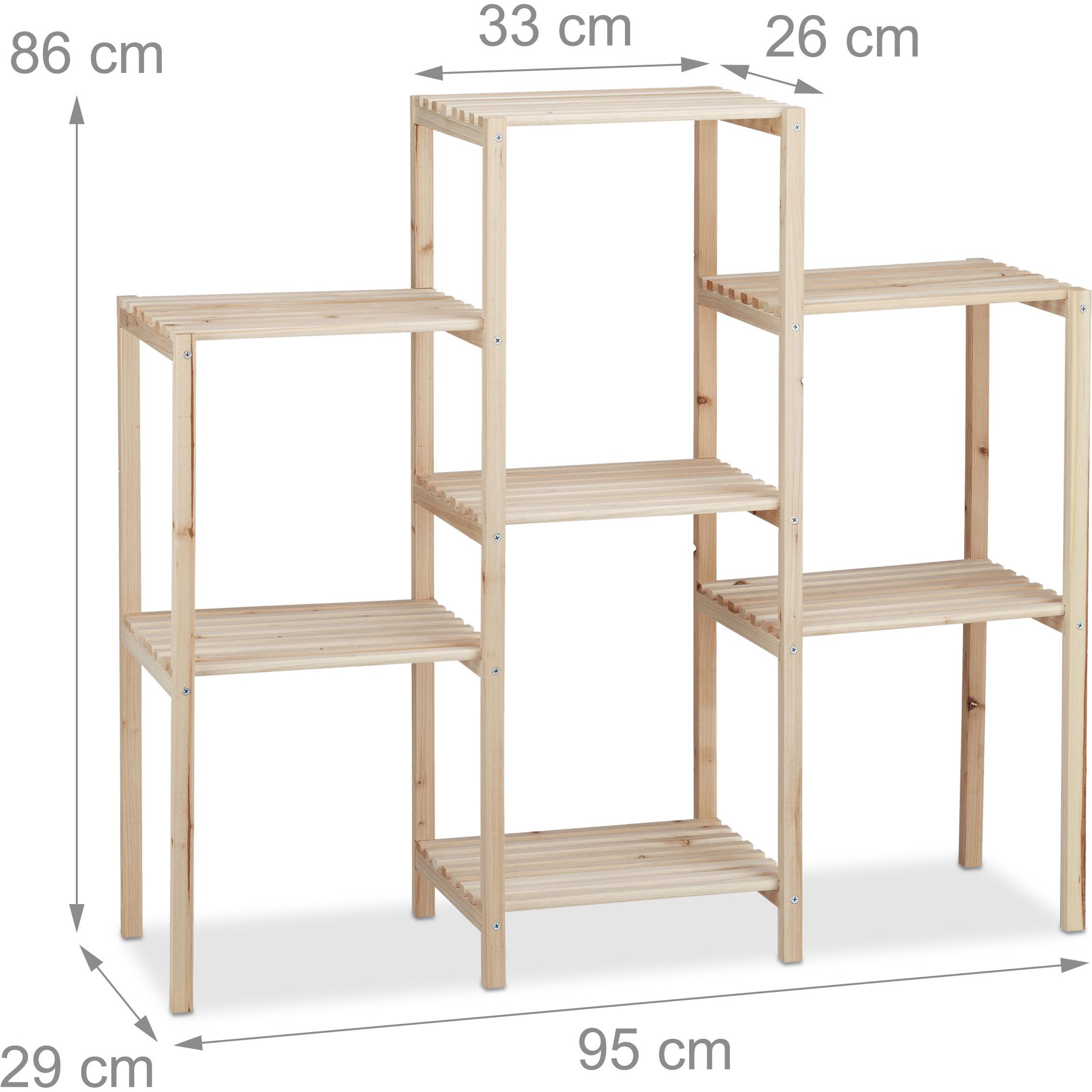 Thumbnail - Relaxdays, Pflanzenständer + Blumentreppe, Pflanzenregal