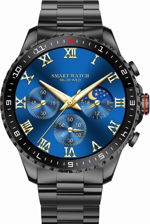 Produktbild Gravity Herren-Smartwatch GT16-2 Schwarz / Schwarzes Armband