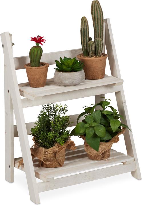Image du produit Relaxdays Escalier pour fleurs