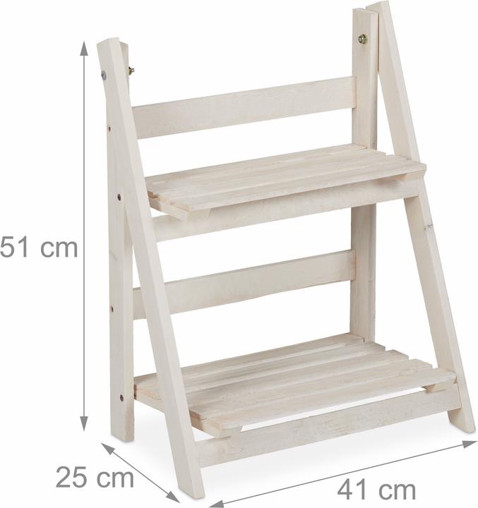Image du produit Relaxdays Escalier pour fleurs