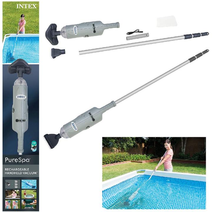 Actual product image Intex Battery pool vacuum cleaner