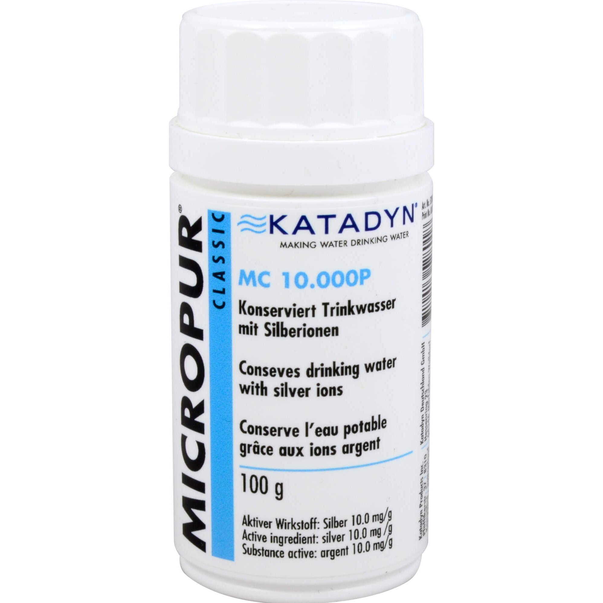 Katadyn Classic MC 10.000P, Wasserfilter, Weiss, Grau