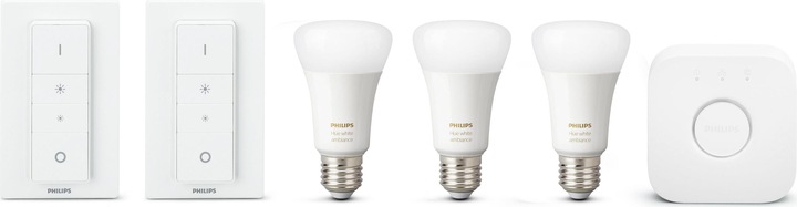 Immagine prodotto Philips Hue White & Color Ambiance BT (E27, 9 W, 806 lm, 3 x, F)