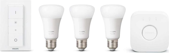 Immagine prodotto Philips Tinta Bianco BT Starter Set (E27, 9.50 W, 806 lm, 3 x, F)