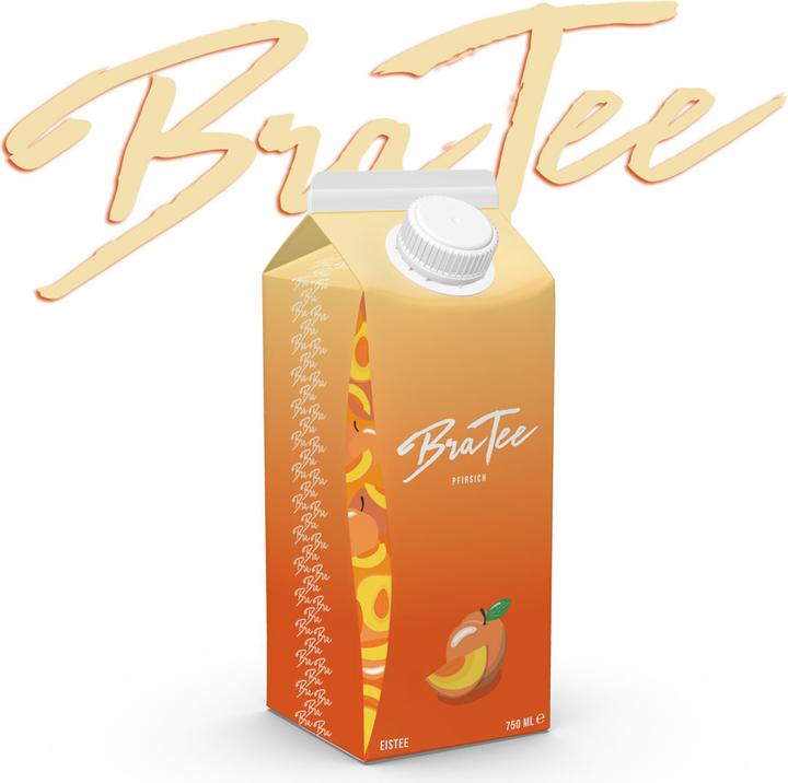 Actual product image BraTee peach (1 x 75 cl)
