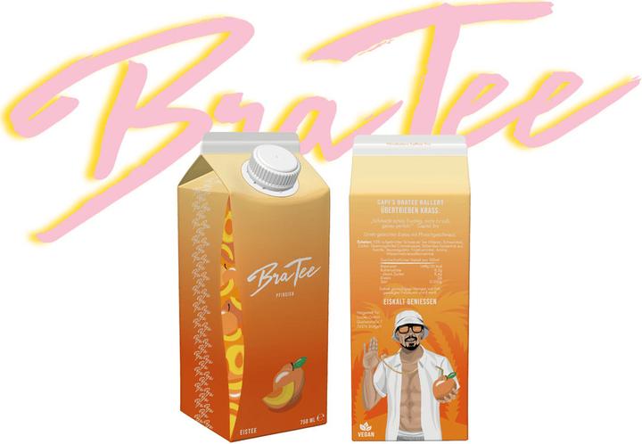 Actual product image BraTee peach (1 x 75 cl)