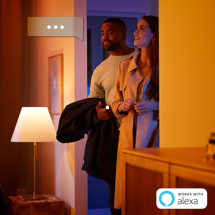Produktbild Philips Hue White & Color Ambiance BT (GU10, 5.70 W, 350 lm, 2 x, G)