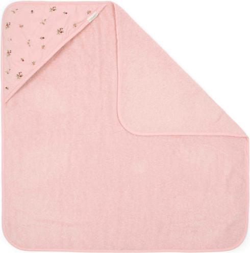 Little Dutch Hooded towel embroidered Blossom- 75x75 cm