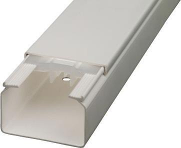 Image du produit RS PRO Goulotte, 110 mm x 60mm, en PVC (Conduit, 200 cm)