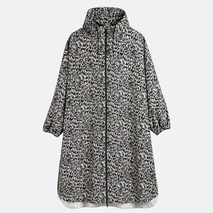 Immagine prodotto La Redoute Collections Oversize-Windjacke Maxi Long Print mit Kapuze (S, M)