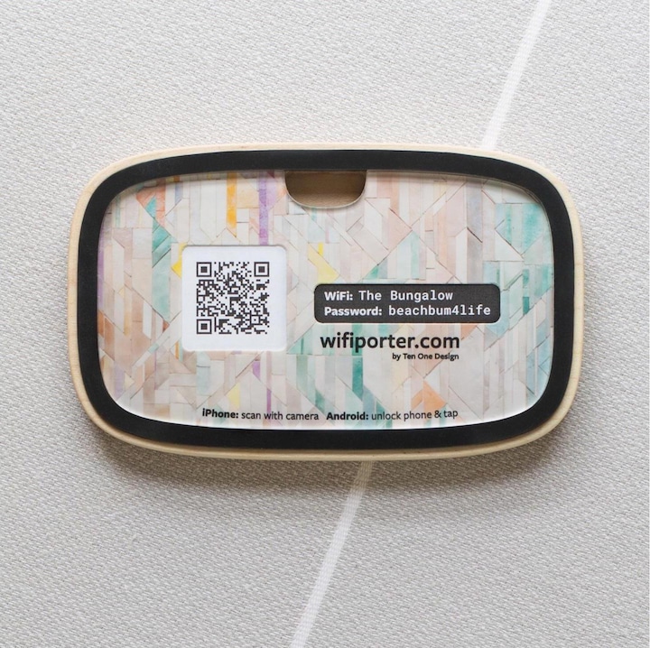 Actual product image Ten One Design Share Wifi Porter WiFi Guest Access via Camera & NFC (Cover)