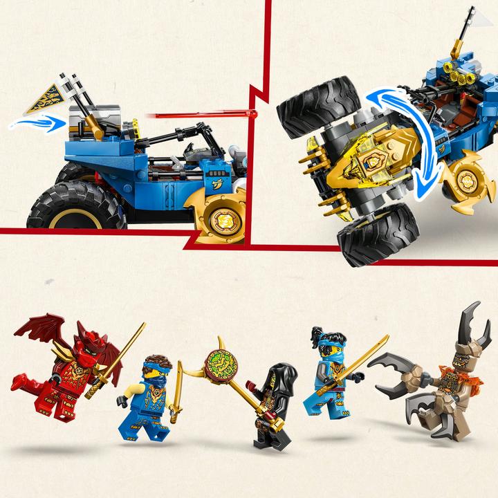 Image du produit LEGO Jays Transformationsflitzer (71856, LEGO Ninjago)