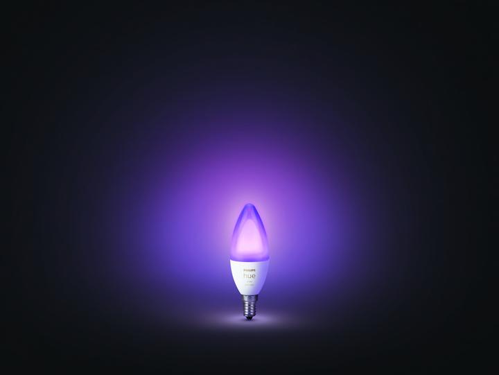 Actual product image Philips Hue White & Color BT (E14, 5.30 W, 470 lm, 2 x, G)