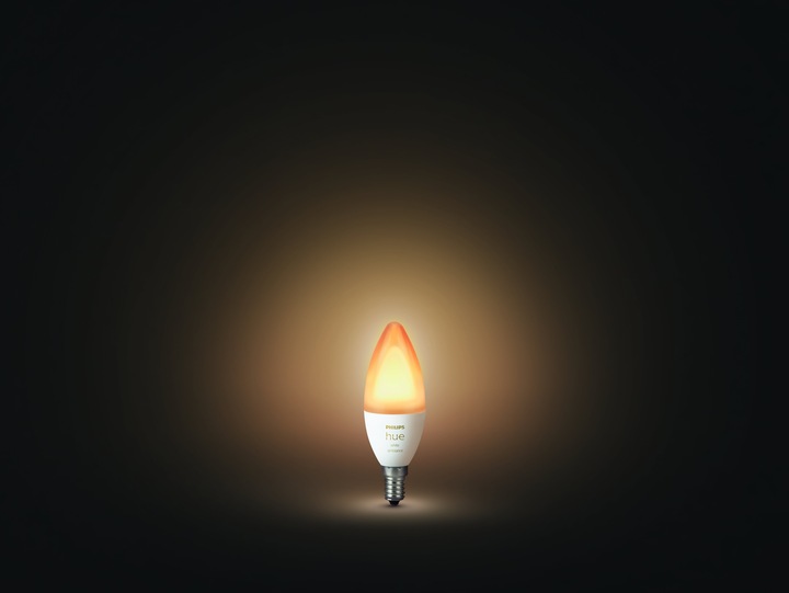 Actual product image Philips Hue White Ambiance BT (E14, 5.20 W, 470 lm, 2 x, G)