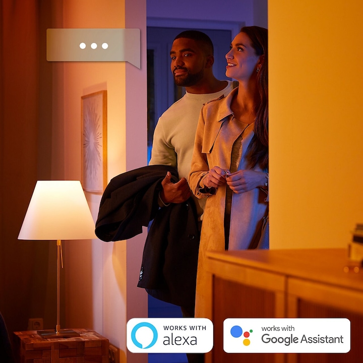 Actual product image Philips Hue White Ambiance BT (E14, 5.20 W, 470 lm, 2 x, G)