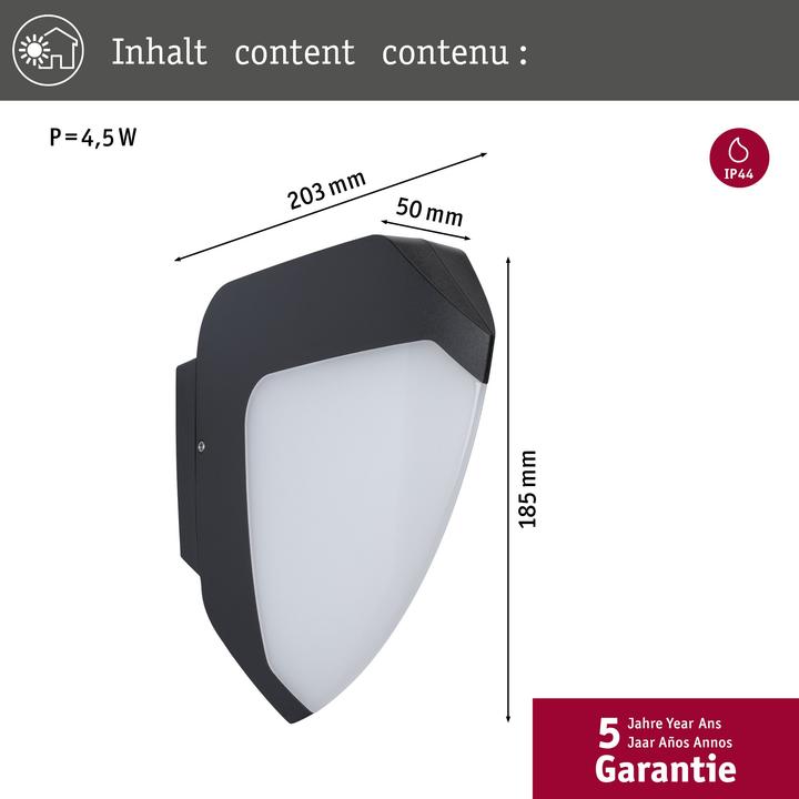 Produktbild Paulmann Ikosea (560 lm, IP44)