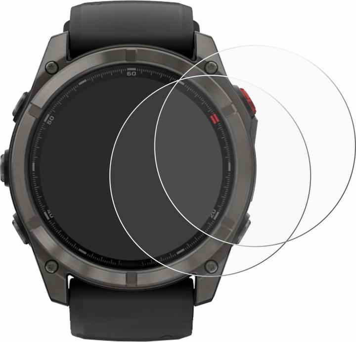 Produktbild BROTECT Schutzfolie für Garmin Fenix 8 Pro MicroLED (51 mm) Displayschutz Displayschutzfolie Folie Klar