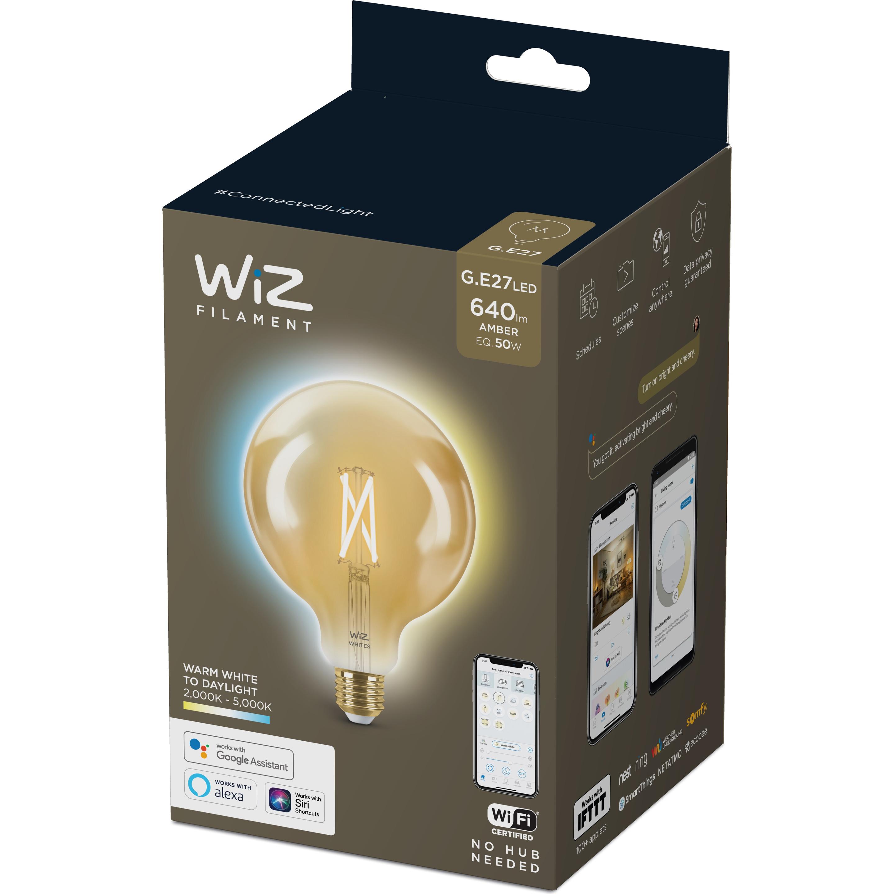 Thumbnail - WiZ, Leuchtmittel, Vintage Filament (E27, 6.70 W, 640 lm, 1 x, E)