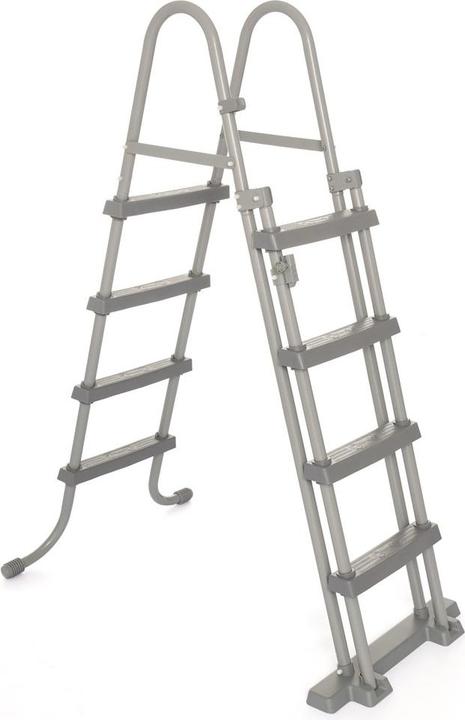 Actual product image Bestway Power Steel 56670 above ground pool Framed pool Rectangular 11532 L White (488 x 244 x 122 cm)