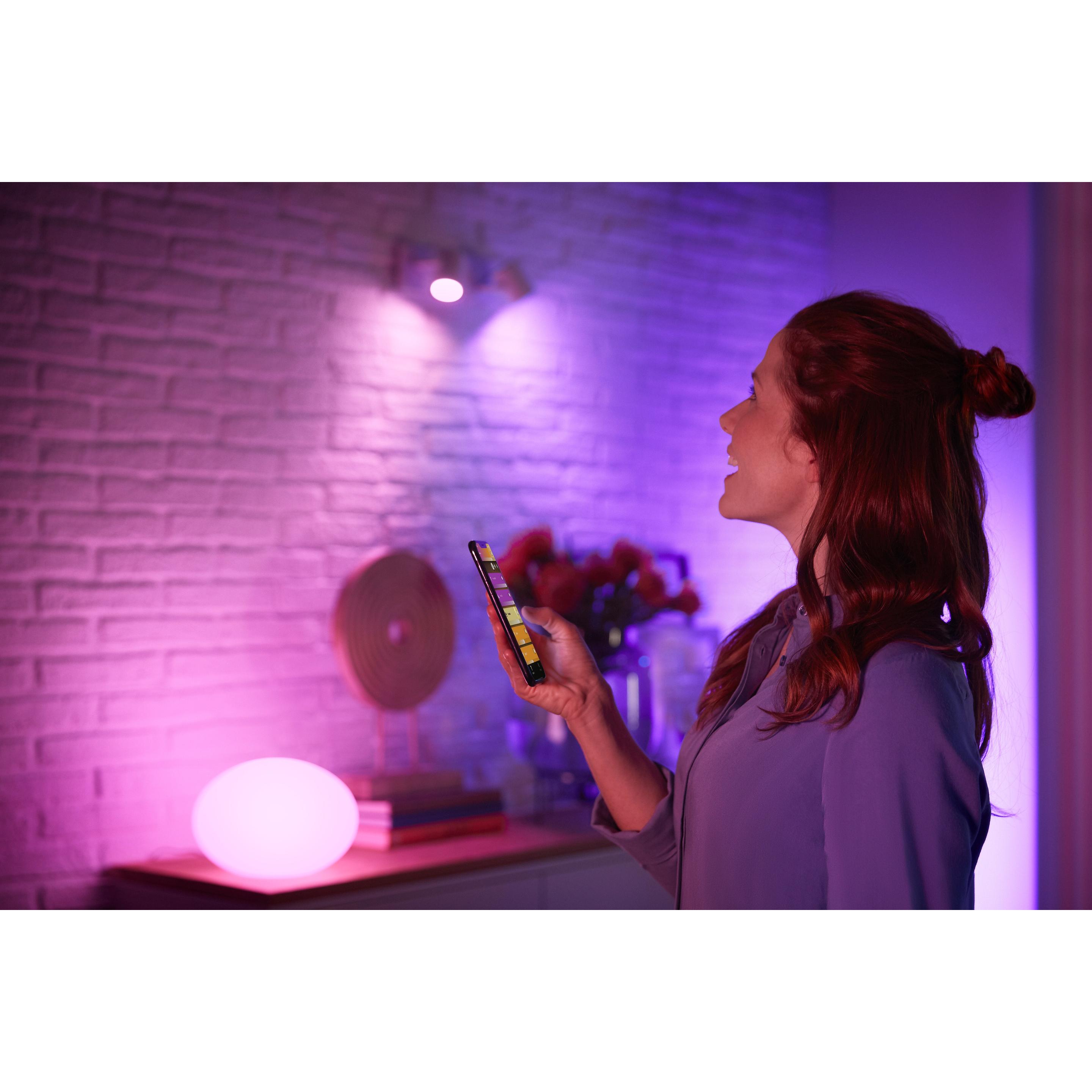 Thumbnail - Philips Hue, Leuchtmittel, White & Color Ambiance BT (E27, 9 W, 1100 lm, 2 x, F)