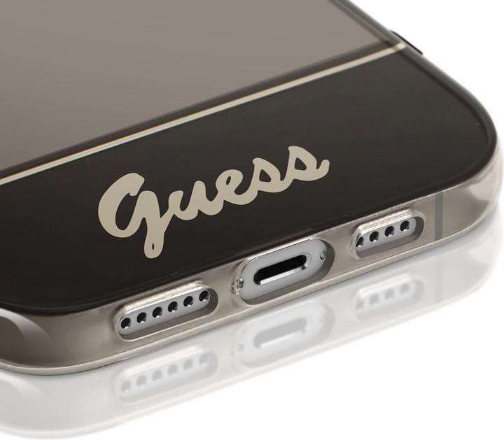 Produktbild Guess GUHCP14XHGCOHK iPhone 14 Pro Max 6,7" czarny/black hardcase Translucent Pearl Strap (Apple iPhone 14 Pro Max)