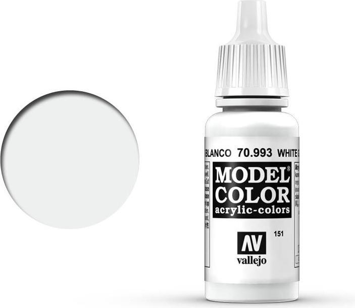 Produktbild Vallejo Model Color Acrylfarbe - White grey, 17 ml (17 ml)